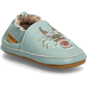 mikk-line Leather Slipper - 3D 12/18M Blue 12/18M mikk-line Leather Slipper - 3D 12/18M Blue 12/18M
