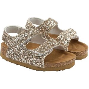 mikk-line Sandal Glitter Cork 33 Gold 33 mikk-line Sandal Glitter Cork 33 Gold 33