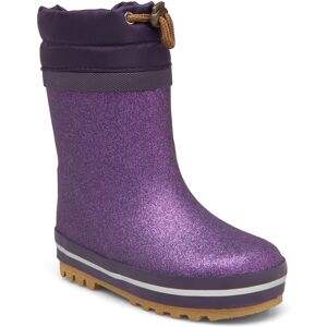 mikk-line Short Winter Wellies - Glitter 22-14.5CM Purple 22-14.5CM mikk-line Short Winter Wellies - Glitter 22-14.5CM Purple 22-14.5CM