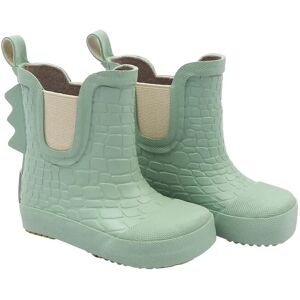 mikk-line Wellies Short - 3D Dino 22 Green 22 mikk-line Wellies Short - 3D Dino 22 Green 22