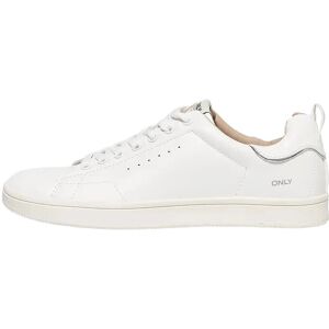 ONLY Onlshilo Pu Sneaker Noos 36 White 36 ONLY Onlshilo Pu Sneaker Noos 36 White 36