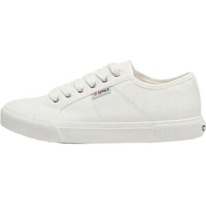 ONLY Onlnicola Canvas Sneaker Noos 37 White 37 ONLY Onlnicola Canvas Sneaker Noos 37 White 37
