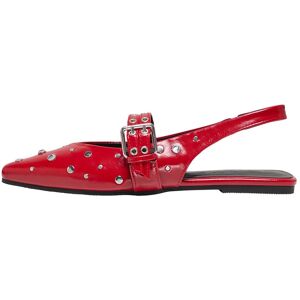 ONLY Onlaura-5 Pu Slingback Buckle Ballarina 36 Red 36 ONLY Onlaura-5 Pu Slingback Buckle Ballarina 36 Red 36