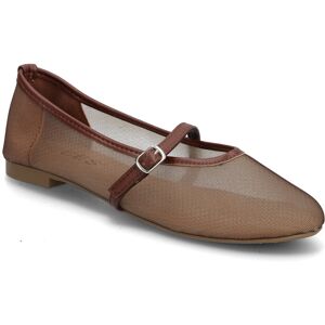 Pieces Pcsteph Mary Jane Mesh Ballerina Hg 39 Brown 39 Pieces Pcsteph Mary Jane Mesh Ballerina Hg 39 Brown 39