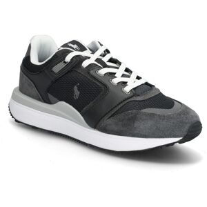 Polo Ralph Lauren Train 89 Suede & Mesh Sneaker 44 Black 44 Polo Ralph Lauren Train 89 Suede & Mesh Sneaker 44 Black 44