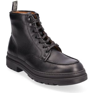 Polo Ralph Lauren Leather Lace-Up Boot 43 Black 43 Polo Ralph Lauren Leather Lace-Up Boot 43 Black 43