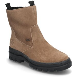 Rieker Ladies Mid Height Boots X8250-64 Beige 40 Beige 40 Rieker Ladies Mid Height Boots X8250-64 Beige 40 Beige 40