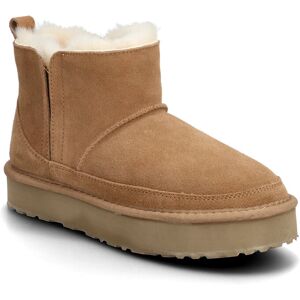 Rosemunde Rhevelyn Leather Elastic Boot 38 Beige 38 Rosemunde Rhevelyn Leather Elastic Boot 38 Beige 38