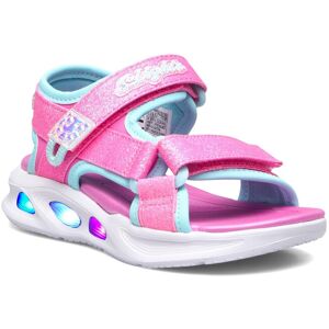 Skechers Girls Sola Glow Sandal 32 Pink 32 Skechers Girls Sola Glow Sandal 32 Pink 32