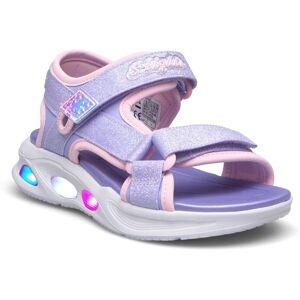 Skechers Girls Sola Glow Sandal 35 Purple 35 Skechers Girls Sola Glow Sandal 35 Purple 35