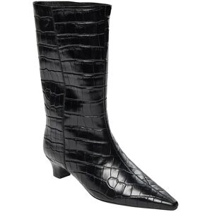 Sofie Schnoor Hellasw Croco Boot 39 Black 39 Sofie Schnoor Hellasw Croco Boot 39 Black 39