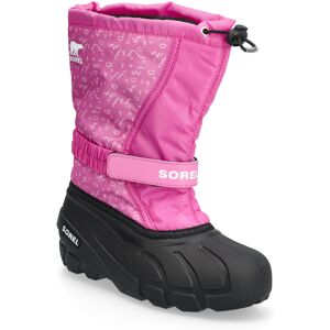 Sorel Youth Flurry Boot Print 35 Pink 35 Sorel Youth Flurry Boot Print 35 Pink 35