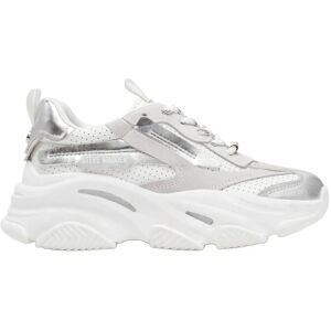 Steve Madden Posses-Perf 37 Silver 37 Steve Madden Posses-Perf 37 Silver 37