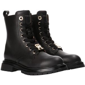 Tommy Hilfiger Lace-Up Ankle Boots Black 30/19.5CM Black 30/19.5CM Tommy Hilfiger Lace-Up Ankle Boots Black 30/19.5CM Black 30/19.5CM