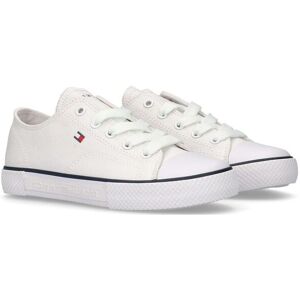 Tommy Hilfiger Low Cut Lace-Up Sneaker 30/19.5CM White 30/19.5CM Tommy Hilfiger Low Cut Lace-Up Sneaker 30/19.5CM White 30/19.5CM