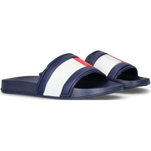 Tommy Hilfiger Kids Flag Print Pool Slide 31/20.5CM Blue 31/20.5CM Tommy Hilfiger Kids Flag Print Pool Slide 31/20.5CM Blue 31/20.5CM