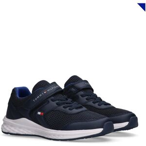 Tommy Hilfiger Low Cut Lace-Up/Velcro Sneaker 30 Navy 30 Tommy Hilfiger Low Cut Lace-Up/Velcro Sneaker 30 Navy 30