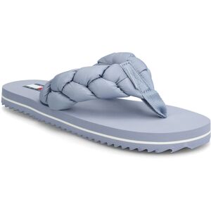 Tommy Hilfiger Braided Thong Beach Sandal 40 Blue 40 Tommy Hilfiger Braided Thong Beach Sandal 40 Blue 40