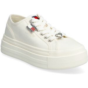 Tommy Hilfiger Tjw Flatform Sneaker Charms 41 Cream 41 Tommy Hilfiger Tjw Flatform Sneaker Charms 41 Cream 41