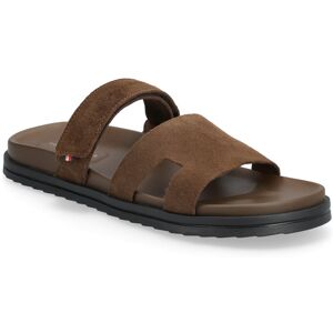 Tommy Hilfiger Adjustable Premium Suede Sandal 42 Brown 42 Tommy Hilfiger Adjustable Premium Suede Sandal 42 Brown 42