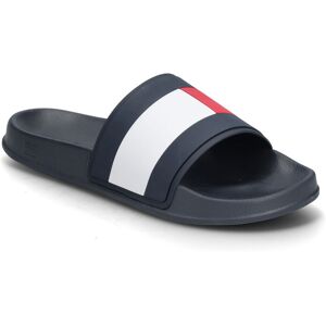 Tommy Hilfiger Core Hilfiger Flag Pool Slide 43 Navy 43 Tommy Hilfiger Core Hilfiger Flag Pool Slide 43 Navy 43