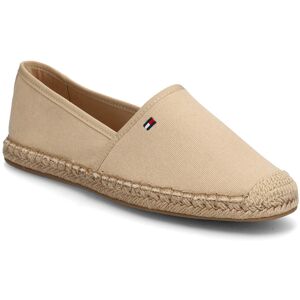 Tommy Hilfiger Flag Canvas Espadrille 36 Beige 36 Tommy Hilfiger Flag Canvas Espadrille 36 Beige 36
