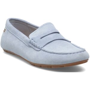 Tommy Hilfiger Flag Soft Suede Driver Loafer 38 Blue 38 Tommy Hilfiger Flag Soft Suede Driver Loafer 38 Blue 38