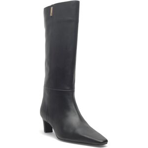 Tommy Hilfiger Th Square Toe Kitten Long Boot 41 Black 41 Tommy Hilfiger Th Square Toe Kitten Long Boot 41 Black 41
