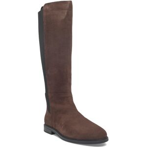 Tommy Hilfiger Flag Suede Long Boot 42 Brown 42 Tommy Hilfiger Flag Suede Long Boot 42 Brown 42