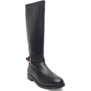Tommy Hilfiger Th Buckle Riding Lthr Long Boot 36 Black 36 Tommy Hilfiger Th Buckle Riding Lthr Long Boot 36 Black 36