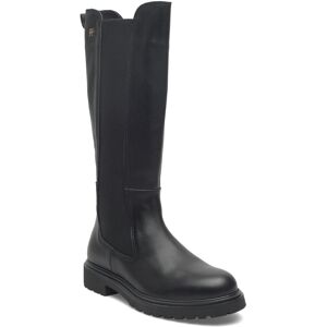 Tommy Hilfiger Th Lthr Cleated Long Boot 42 Black 42 Tommy Hilfiger Th Lthr Cleated Long Boot 42 Black 42