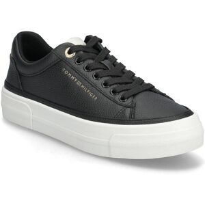 Tommy Hilfiger Th Foxing Platform Leather 42 Black 42 Tommy Hilfiger Th Foxing Platform Leather 42 Black 42
