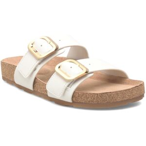 Tommy Hilfiger Th Classic Cork Sandal Leather 38 White 38 Tommy Hilfiger Th Classic Cork Sandal Leather 38 White 38