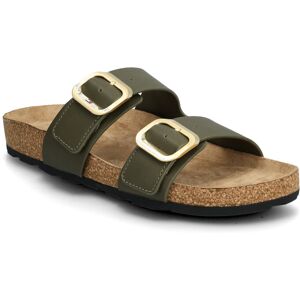 Tommy Hilfiger Th Classic Cork Sandal Leather 37 Khaki 37 Tommy Hilfiger Th Classic Cork Sandal Leather 37 Khaki 37
