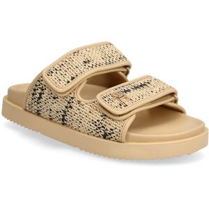 Tommy Hilfiger Double Strap Raffia Sandal 40 Beige 40 Tommy Hilfiger Double Strap Raffia Sandal 40 Beige 40