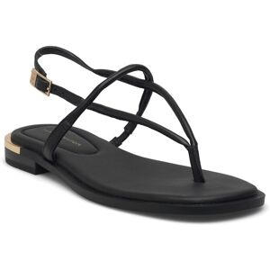 Tommy Hilfiger Gold Heel Dressy Sandal 42 Black 42 Tommy Hilfiger Gold Heel Dressy Sandal 42 Black 42