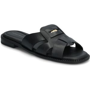 Tommy Hilfiger Coin Leather Sandal 36 Black 36 Tommy Hilfiger Coin Leather Sandal 36 Black 36