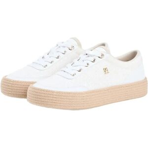 Tommy Hilfiger Th Foxing Platform Rope 42 White 42 Tommy Hilfiger Th Foxing Platform Rope 42 White 42