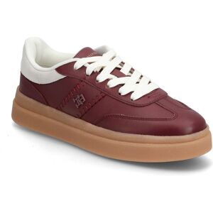 Tommy Hilfiger Th Modern Court Ltr Sneaker 37 Burgundy 37 Tommy Hilfiger Th Modern Court Ltr Sneaker 37 Burgundy 37