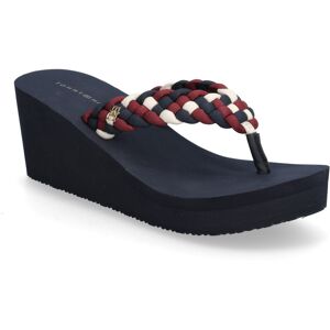 Tommy Hilfiger Th Wedge Braided Summer Sandal 42 Navy 42 Tommy Hilfiger Th Wedge Braided Summer Sandal 42 Navy 42