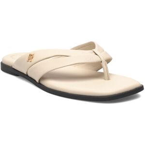 Tommy Hilfiger Elevated Toe Post Lth Sandal 38 Cream 38 Tommy Hilfiger Elevated Toe Post Lth Sandal 38 Cream 38