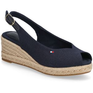 Tommy Hilfiger Mid Wedge Espad Slingback 39 Navy 39 Tommy Hilfiger Mid Wedge Espad Slingback 39 Navy 39