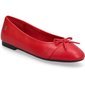 Tommy Hilfiger Hilfiger Smooth Lthr Ballet 37 Red 37 Tommy Hilfiger Hilfiger Smooth Lthr Ballet 37 Red 37