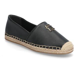 Tommy Hilfiger Th Logo Leather Espadrille 38 Black 38 Tommy Hilfiger Th Logo Leather Espadrille 38 Black 38