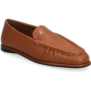 Tommy Hilfiger Hilfiger Smooth Leather Loafer 37 Brown 37 Tommy Hilfiger Hilfiger Smooth Leather Loafer 37 Brown 37