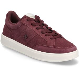 Tommy Hilfiger Th Heritage Court Sneaker Suede 37 Burgundy 37 Tommy Hilfiger Th Heritage Court Sneaker Suede 37 Burgundy 37