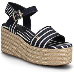 Tommy Hilfiger Platform Wedge Breton Stripes 37 Navy 37 Tommy Hilfiger Platform Wedge Breton Stripes 37 Navy 37