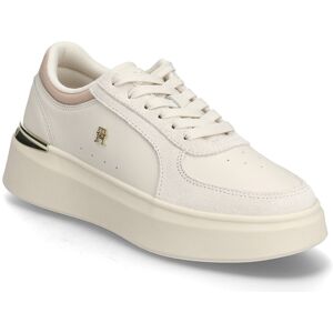Tommy Hilfiger Th Satin Platform Sneaker 42 Cream 42 Tommy Hilfiger Th Satin Platform Sneaker 42 Cream 42