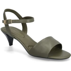 Tommy Hilfiger Th Open Toe Sandal Buckle 36 Khaki 36 Tommy Hilfiger Th Open Toe Sandal Buckle 36 Khaki 36