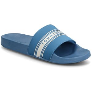 Tommy Hilfiger Th Webbing Pool Slide 42 Blue 42 Tommy Hilfiger Th Webbing Pool Slide 42 Blue 42